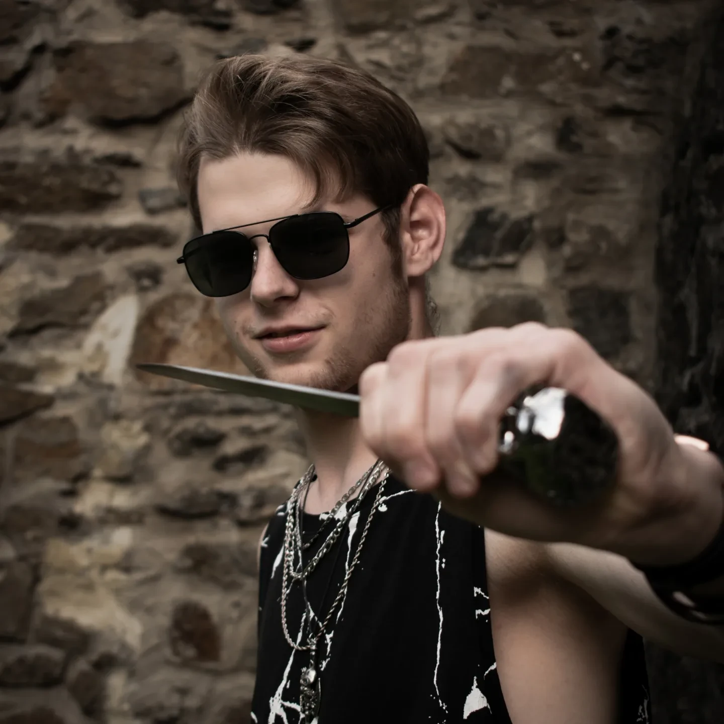 Portrait of the artist Veiron